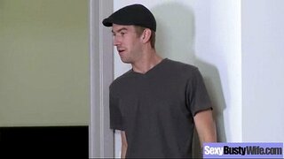 Хатуу арга Хэмжээ Sex Tape Нь Гайхалтай Том Tits гэрийн эзэгтэй (mia lelani) vid-23