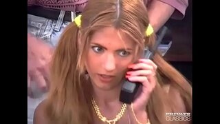 Vintage ਨਿਆਣੇ ਪ੍ਰਾਪਤ ਕਰਦਾ ਹੈ, ਉਸ ਨੂੰ ਛੇਕ fucked ਹਾਰਡ